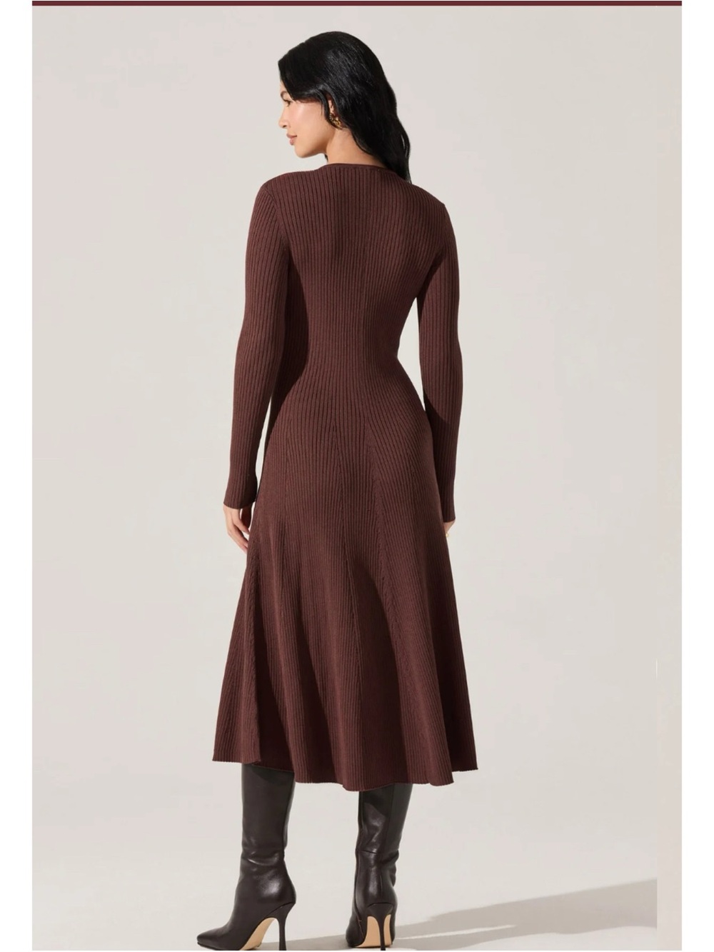 ASTR the label Fallyn Sweater Dress sz XL - Picture 6 of 14